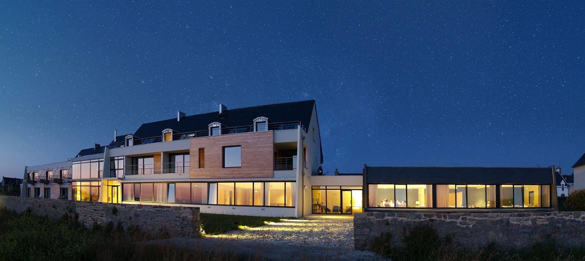 Logis Le Chateau De Sable Porspoder Exterior foto