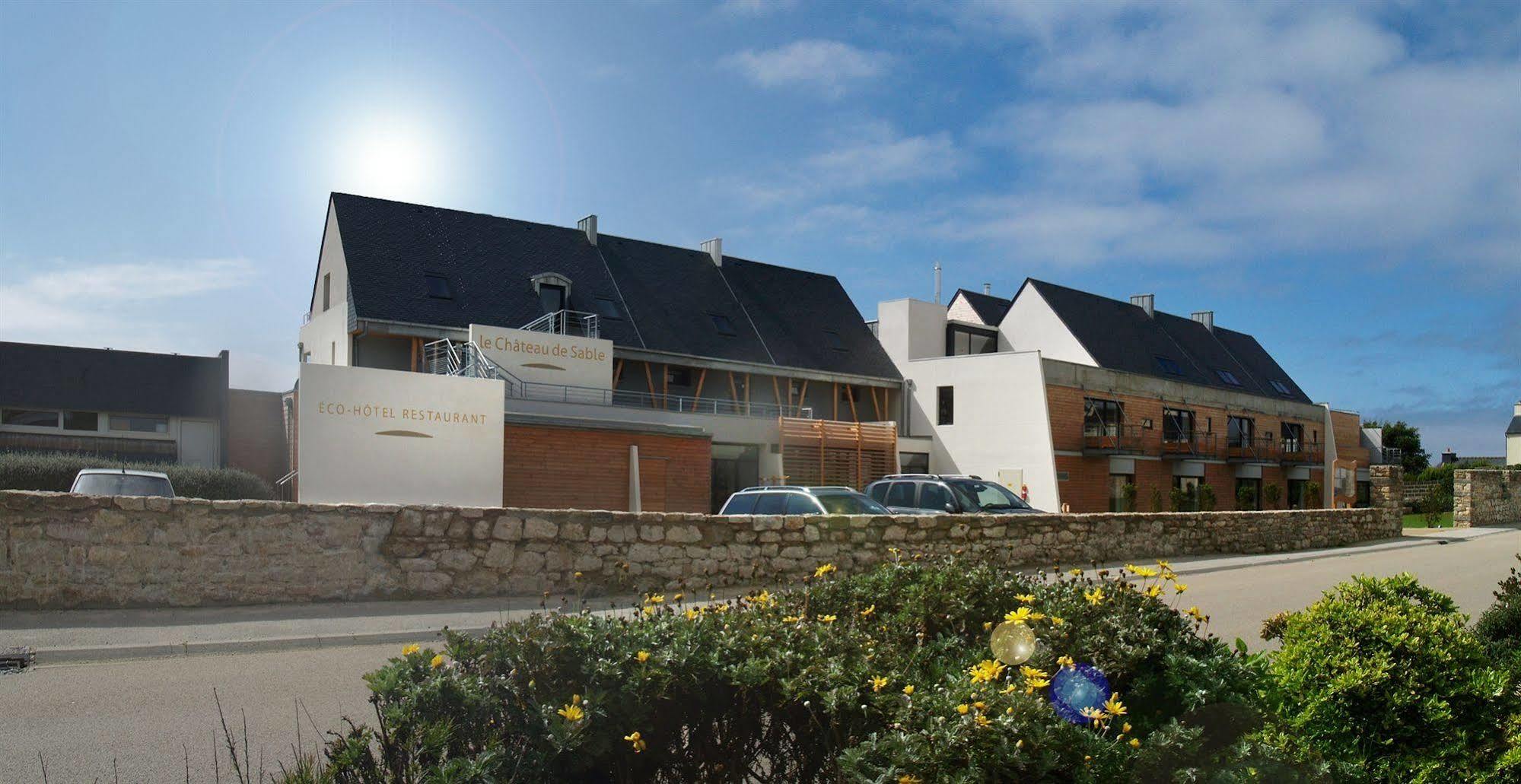 Logis Le Chateau De Sable Porspoder Exterior foto